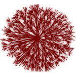 Arbuste rouge