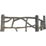 Barrière faux bois 1