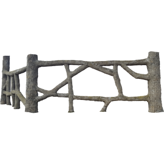 Barrière faux bois 2