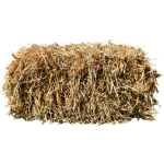 Botte de paille rectangulaire