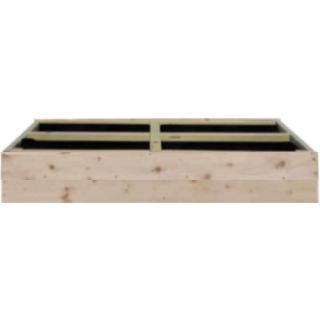 Carré potager palette bas