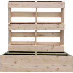 Jardinière verticale palette