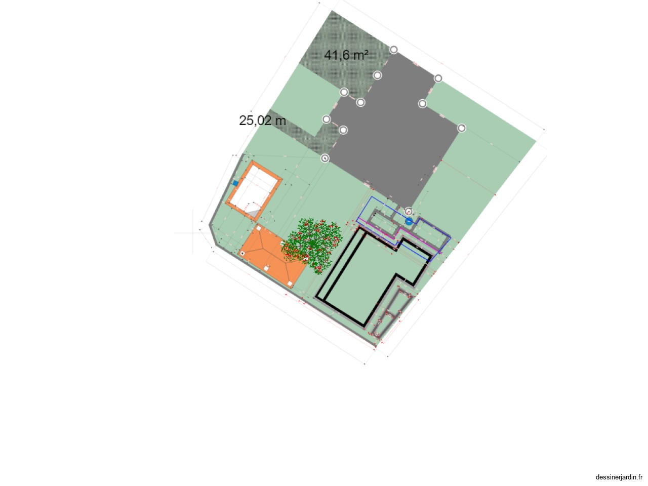 plan de masse coffrage