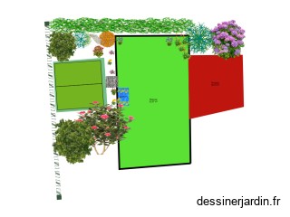 Jardin coté Glycine