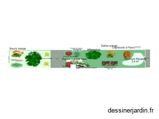 Terrasse vue du bac à fleur