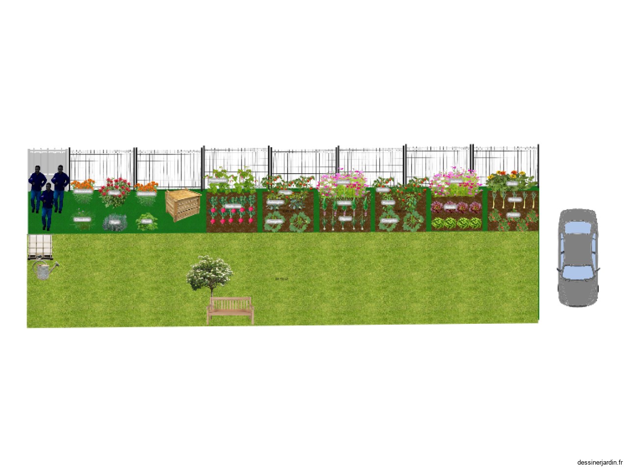 Potager école Polminahc