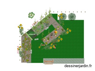 Plan potager brouillon 2023
