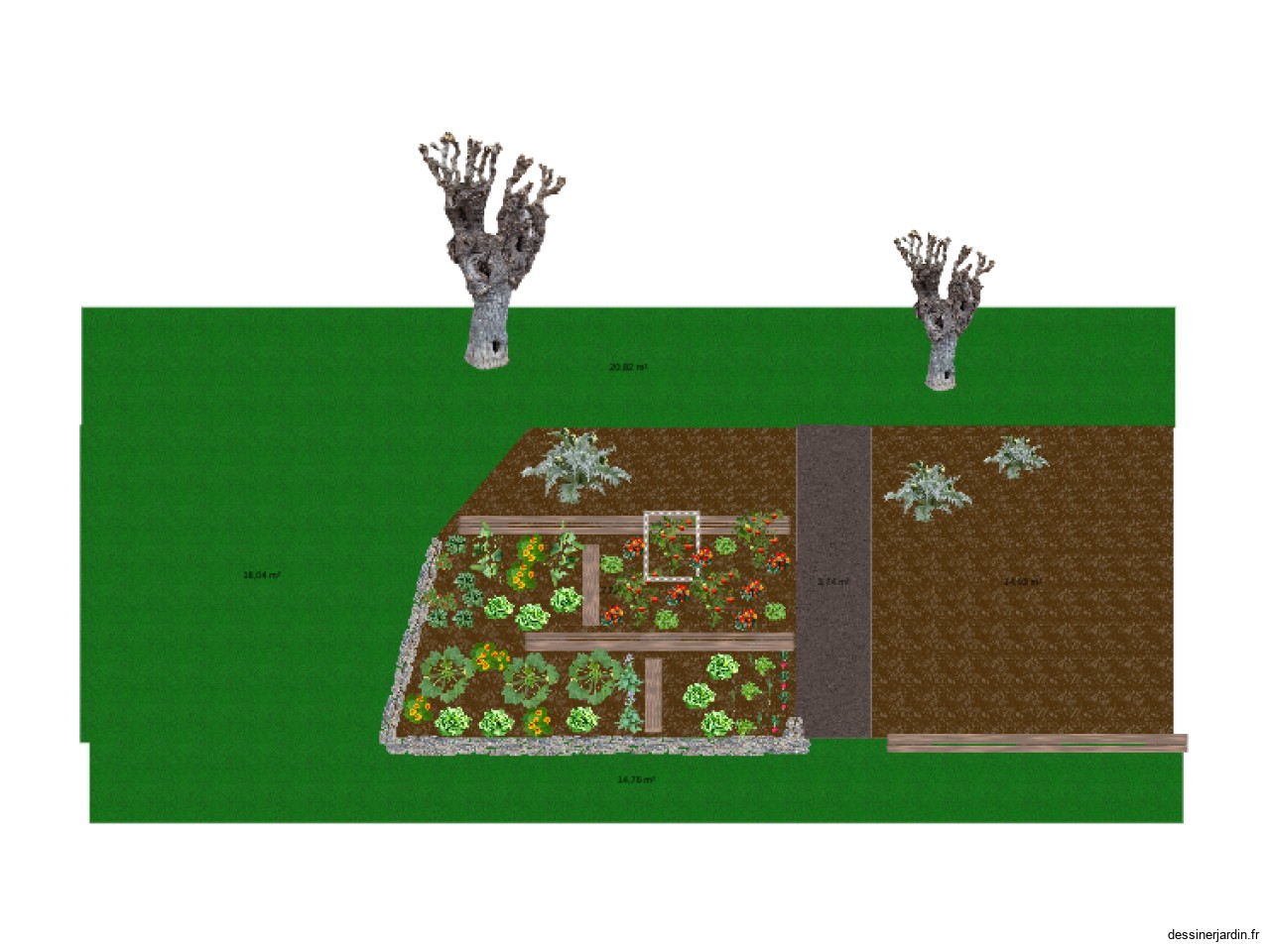 potager sud