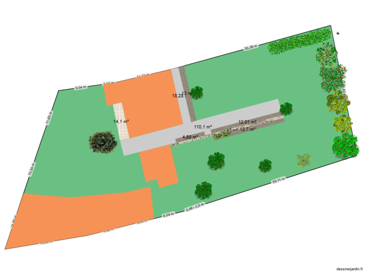 Jardin Chateaubernard