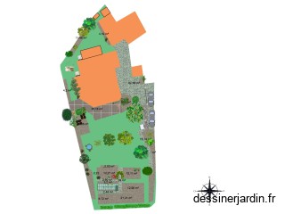 plan maison site dessiner jardin 4
