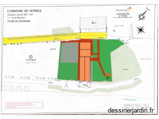 Vue jardin au dessus