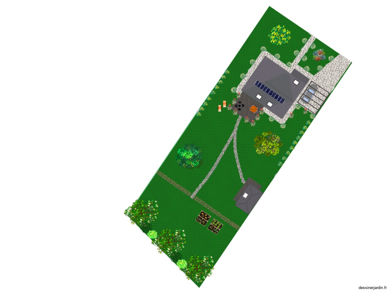 plan jardin 
