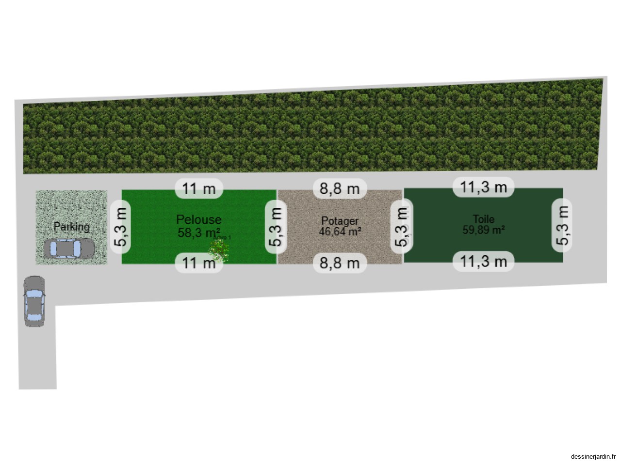 Potager extérieur Droite
