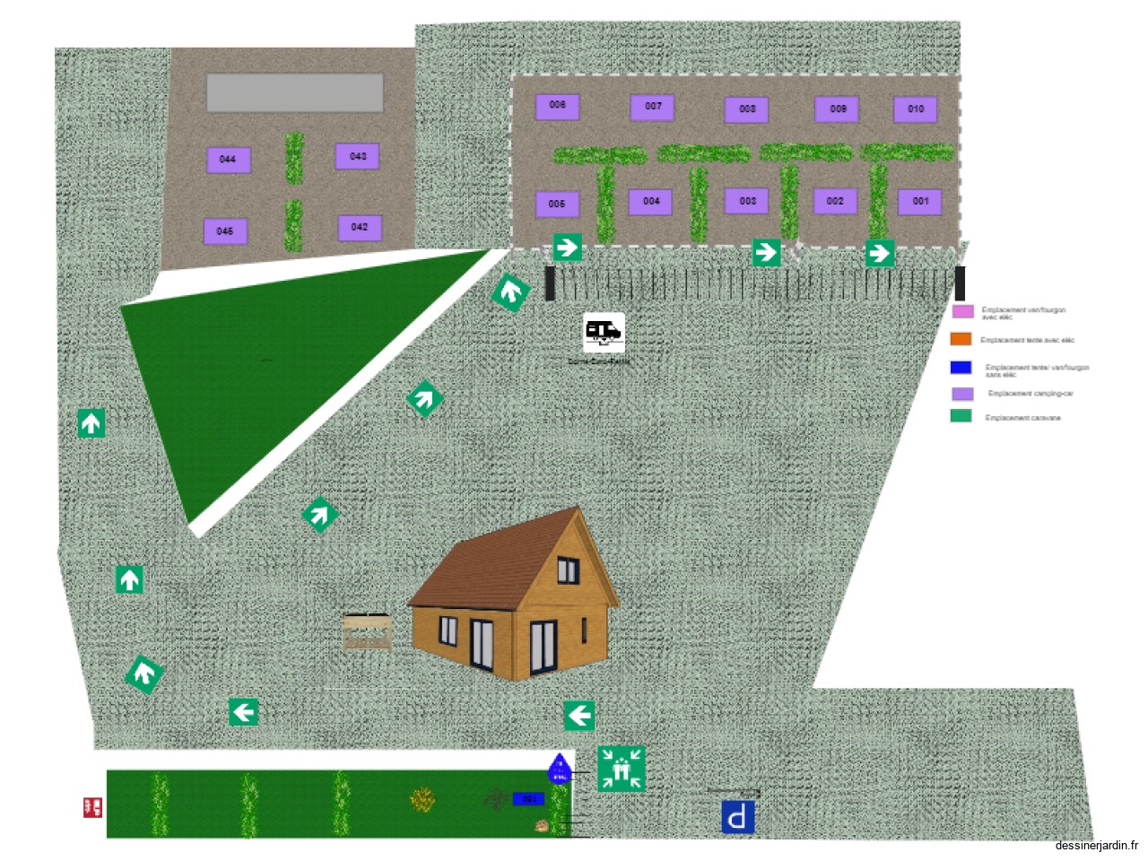 plan camping obernai