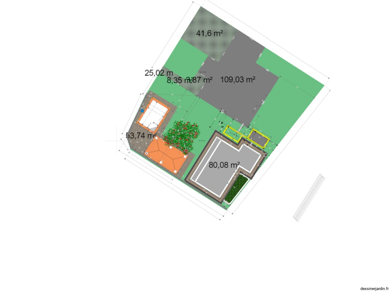 plan de masse remblai