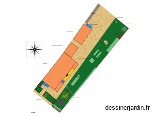 POTAGER EN CARR&Eacute;