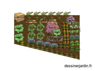 Le jardin à croquer du bout de la Rue