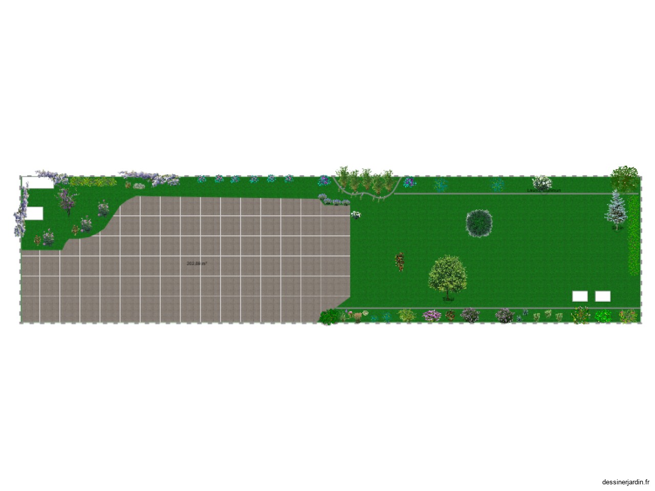 Fond Jardin