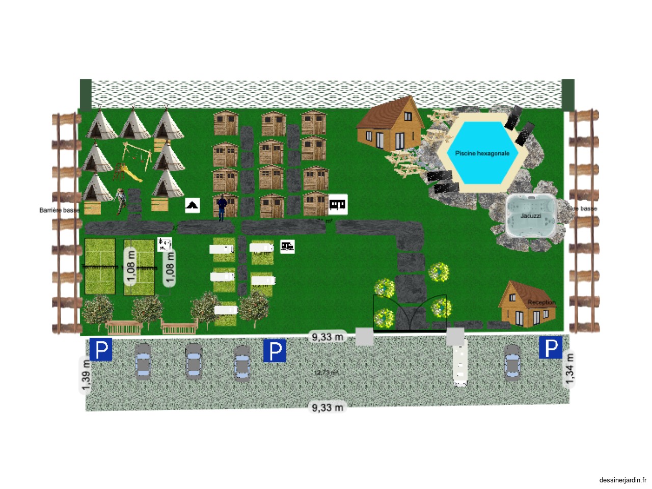 1er plan Camp