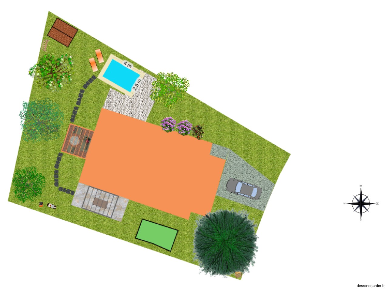 Projet de jardin