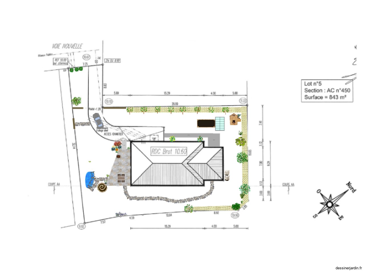 plan maison et jardin V1