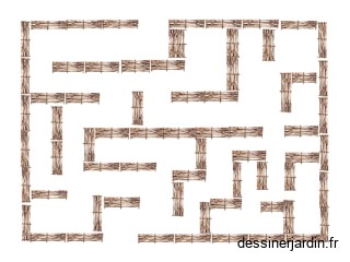 labirynthe haie seche