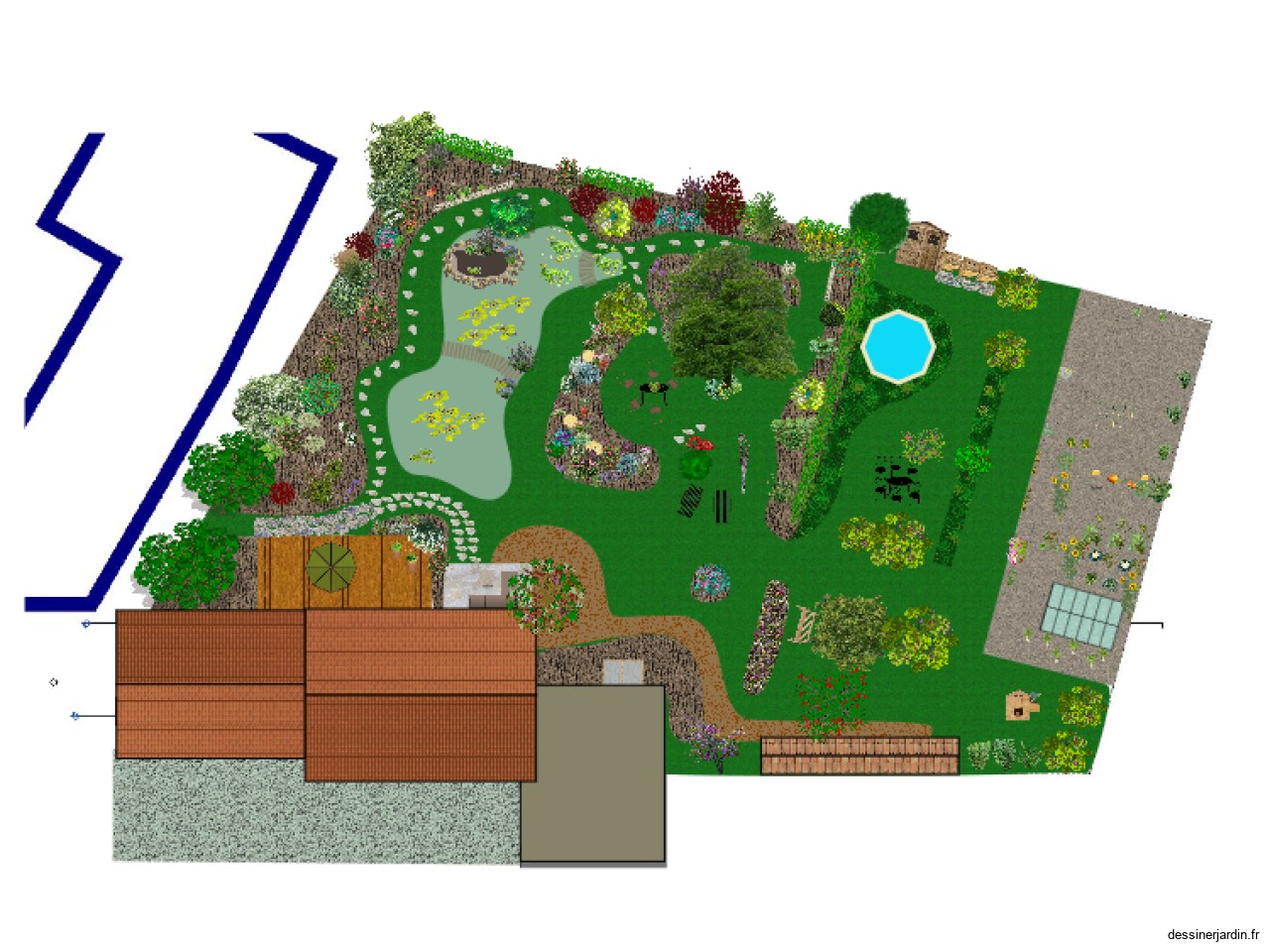 Jardin Cédric et Jabou