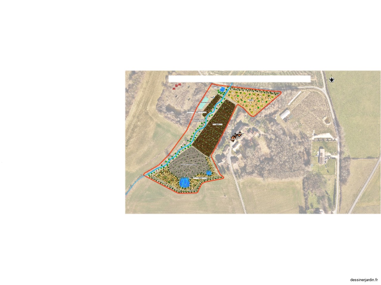 Projet de maraîchage agroforestier - Site de l'Eschalou