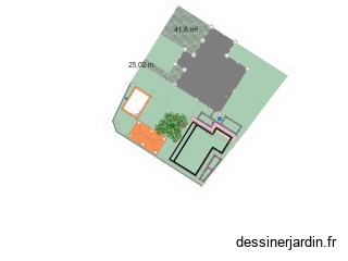 plan de masse beton remblai