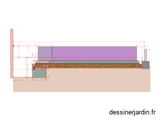 PLAN beton remblai et fond de fouille