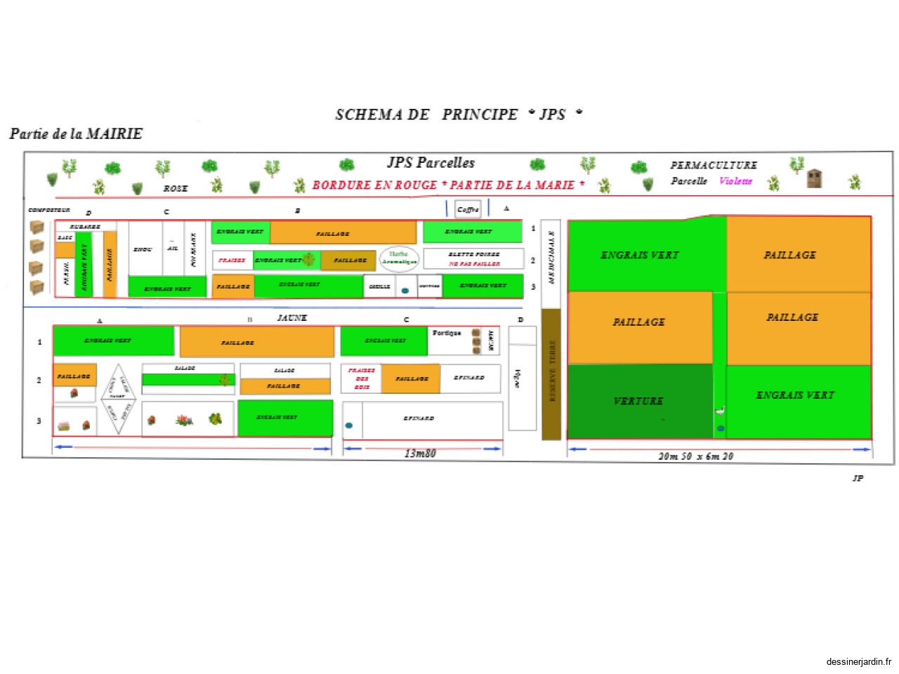 SCHEMA DE PRINCIPLE JPS COTE MAIRIE  * 17 *