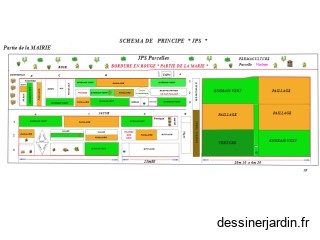 SCHEMA DE PRINCIPLE JPS COTE MAIRIE  * 17 *