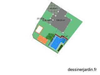 plan de masse coffrage remblai