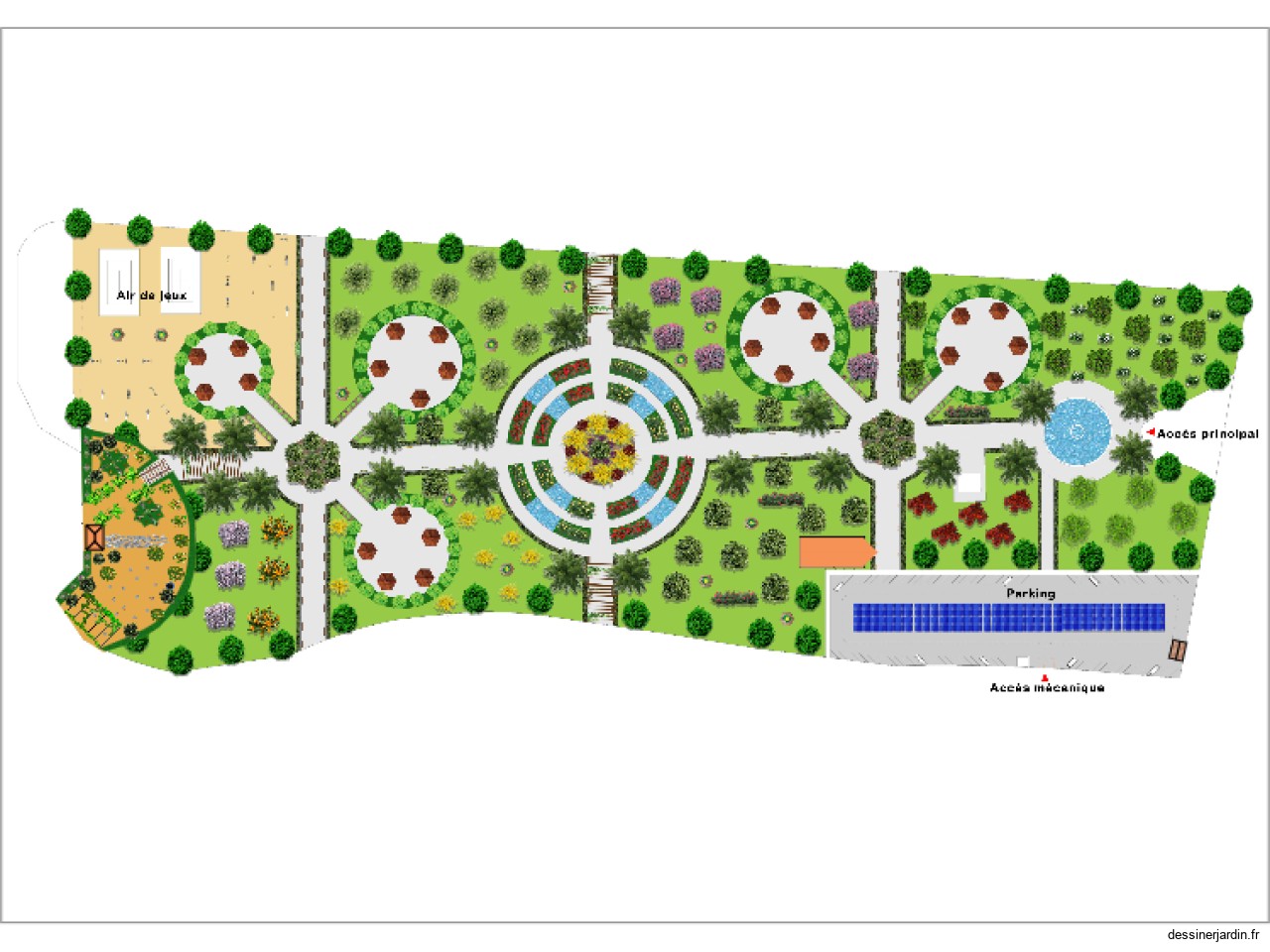 jardin rénové