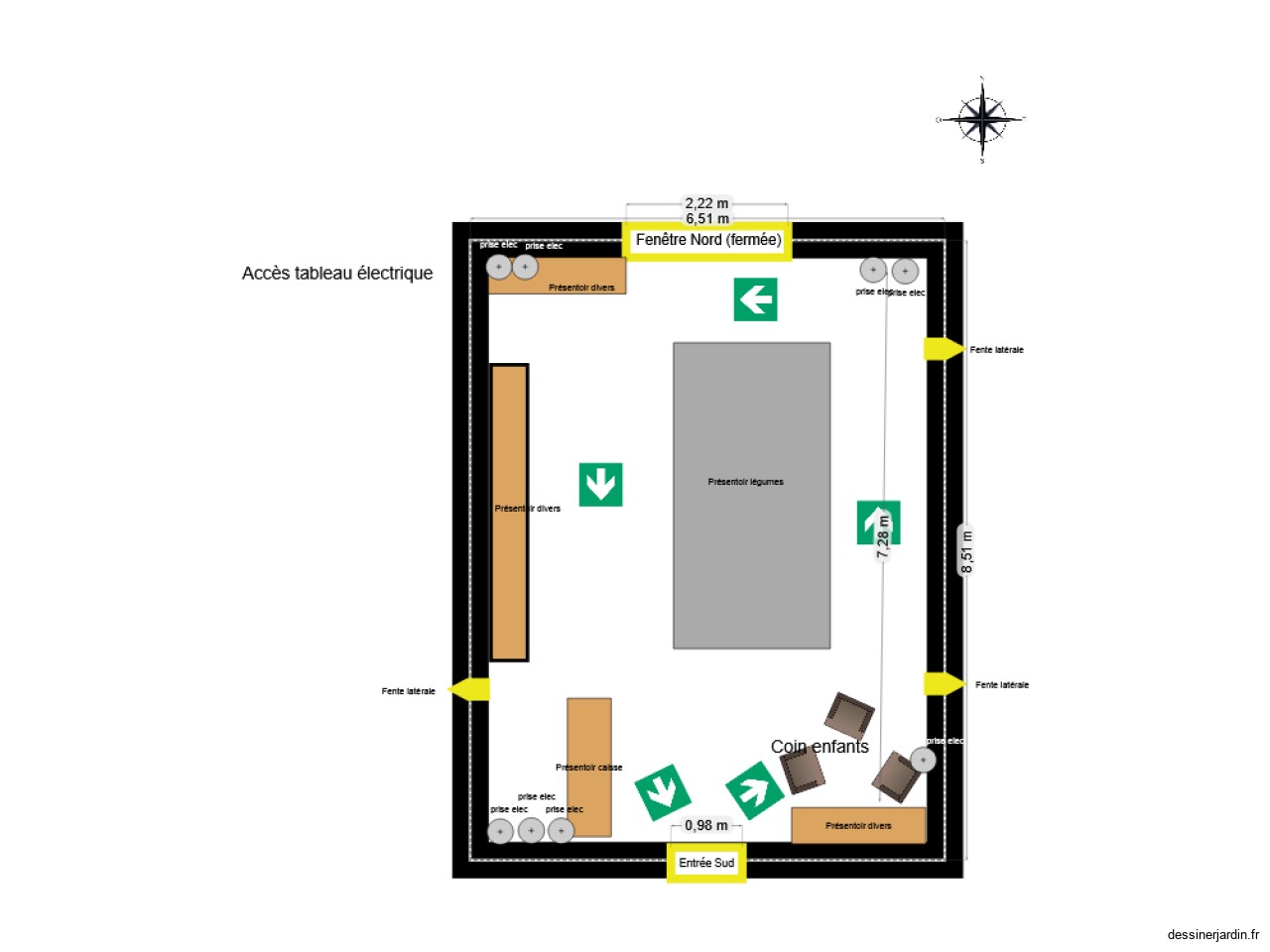 Aménagement magasin