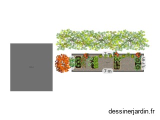 Potager carr&eacute; 