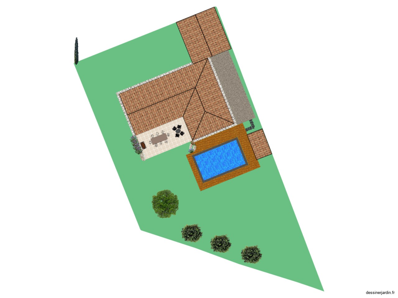 maison jardin