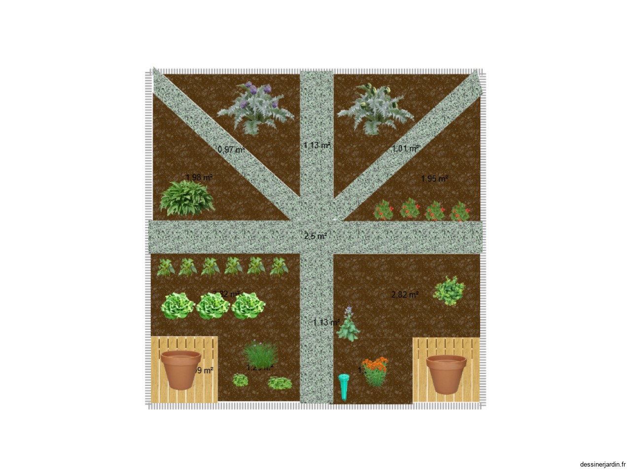 jardin piscine