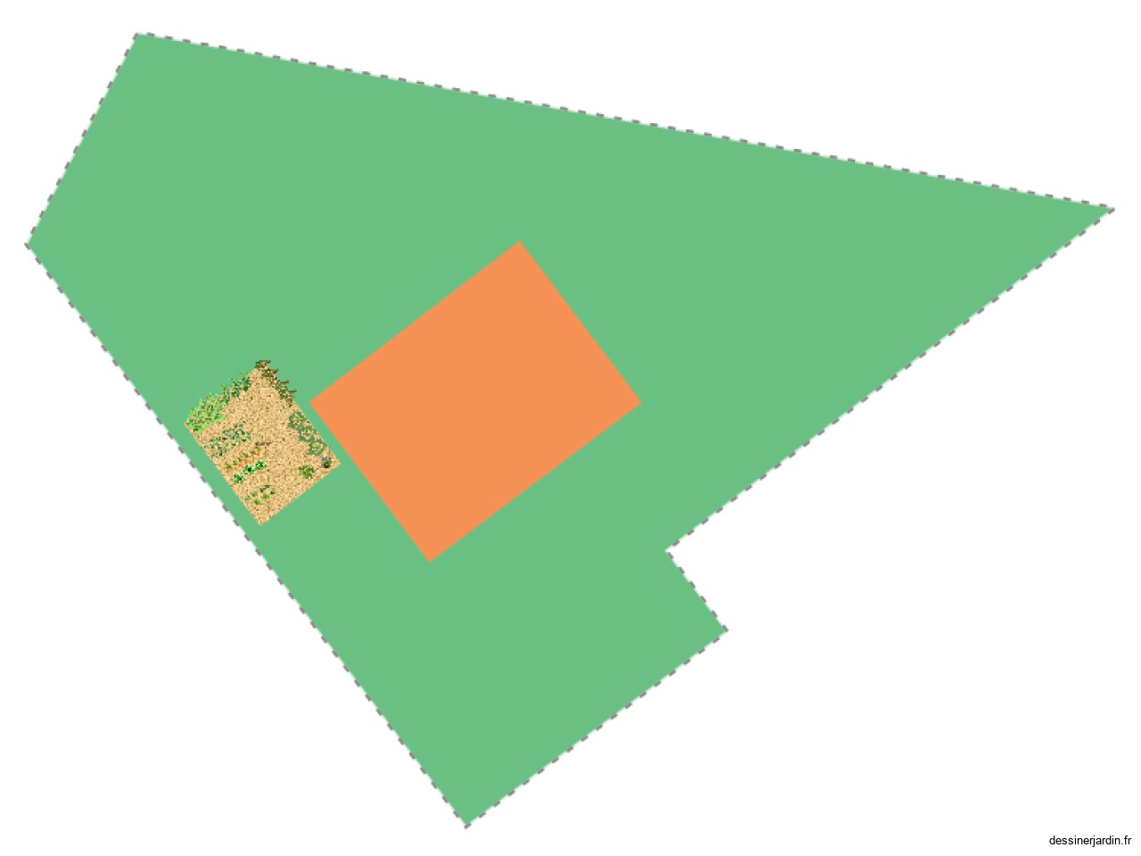potager arri&egrave;re