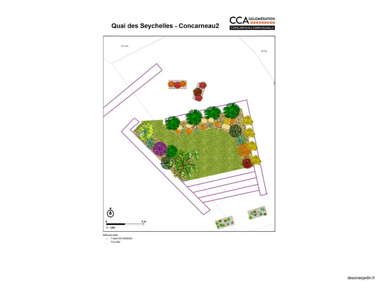 Plan quai des Seychelles