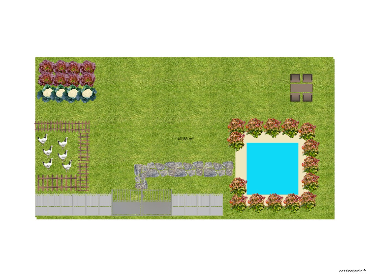 Plan e mon jardin de rêves 