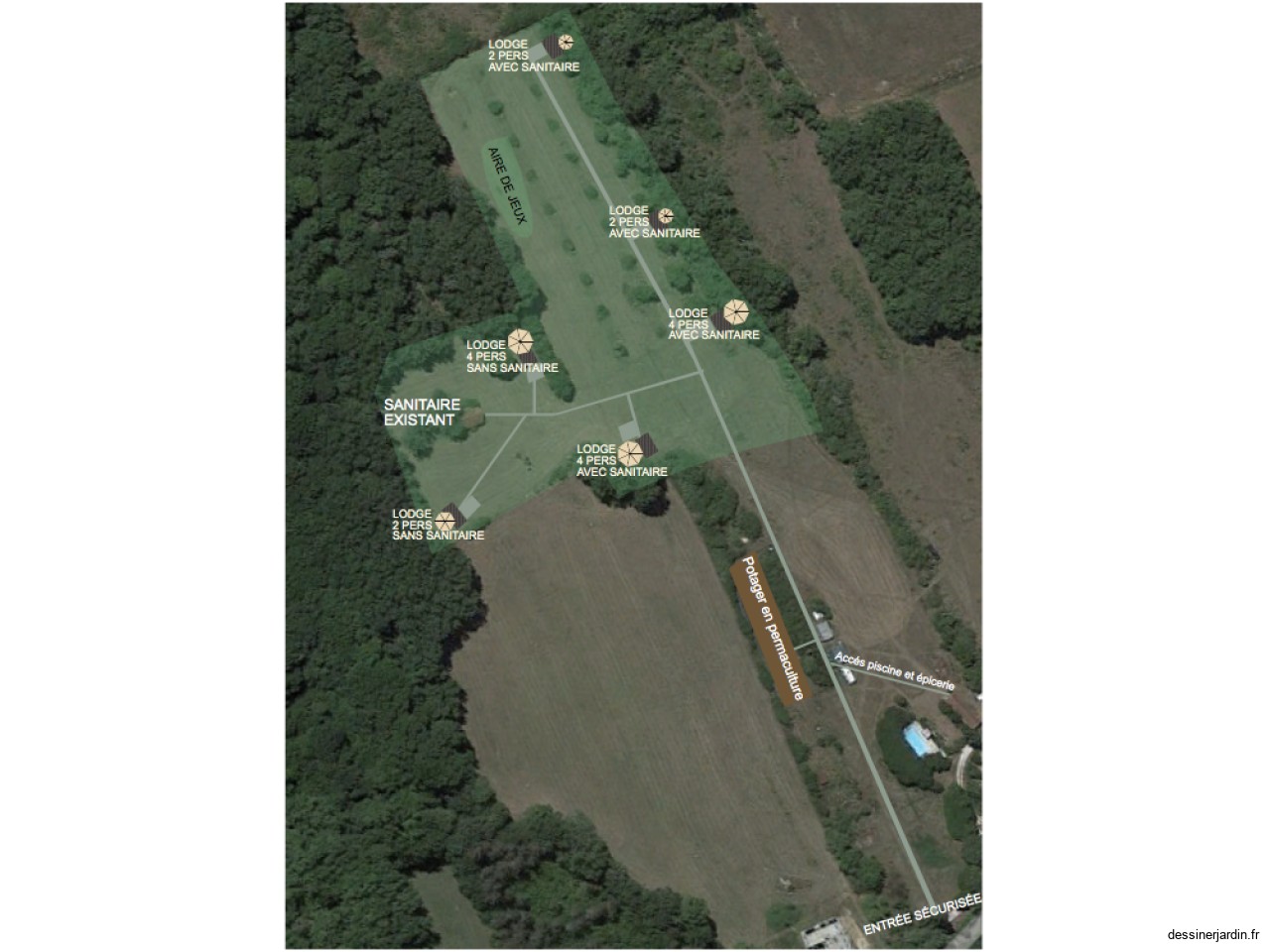 PLAN DES LODGES