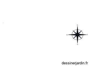 plan maison site dessiner jardin 2