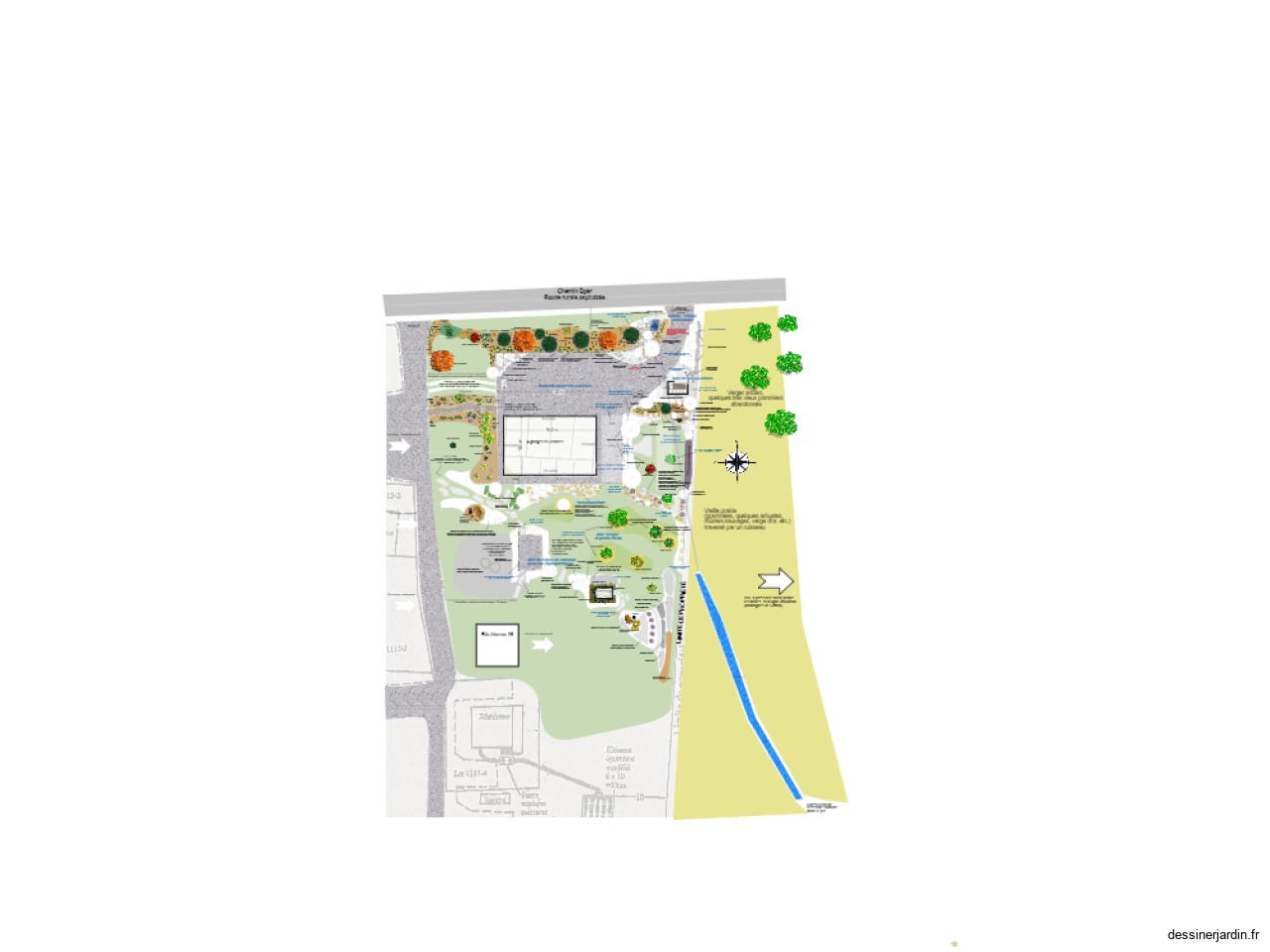 PLAN CONCEPT GÉNÉRAL -  6,5 végétaux