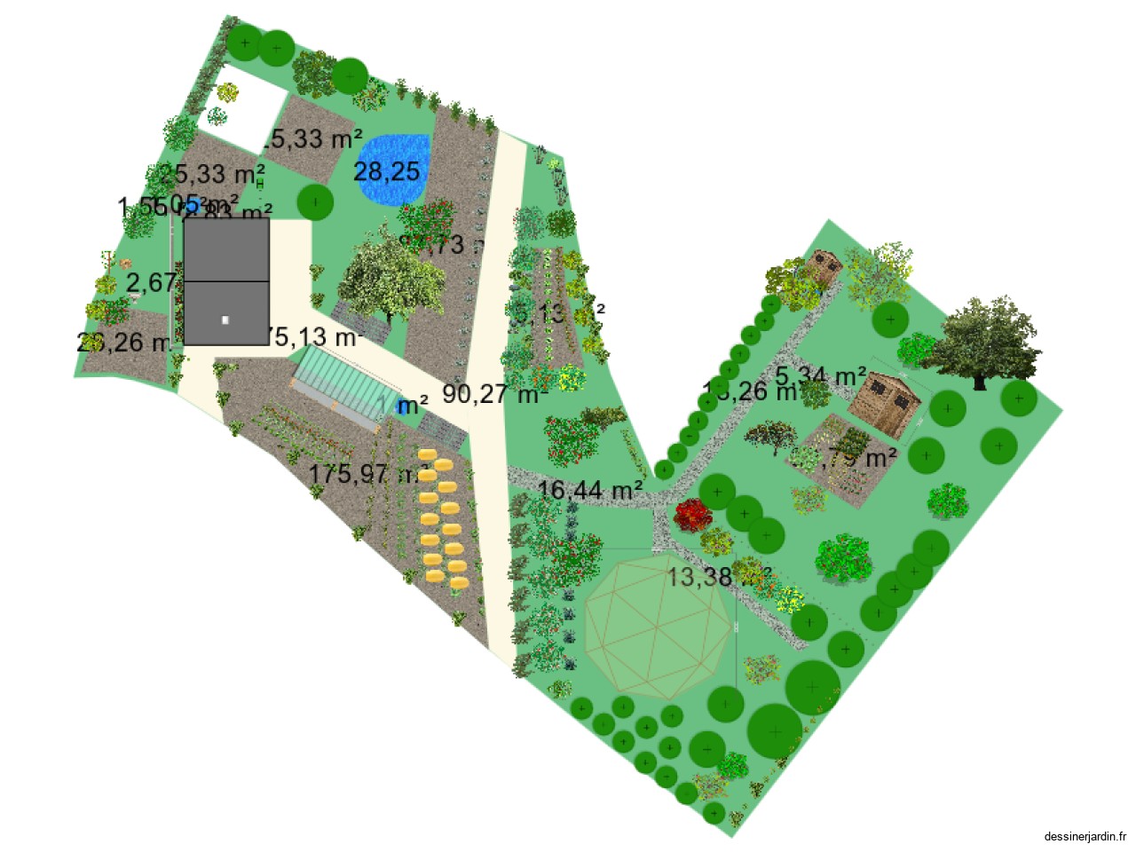 Jardin - Forêt Hugo