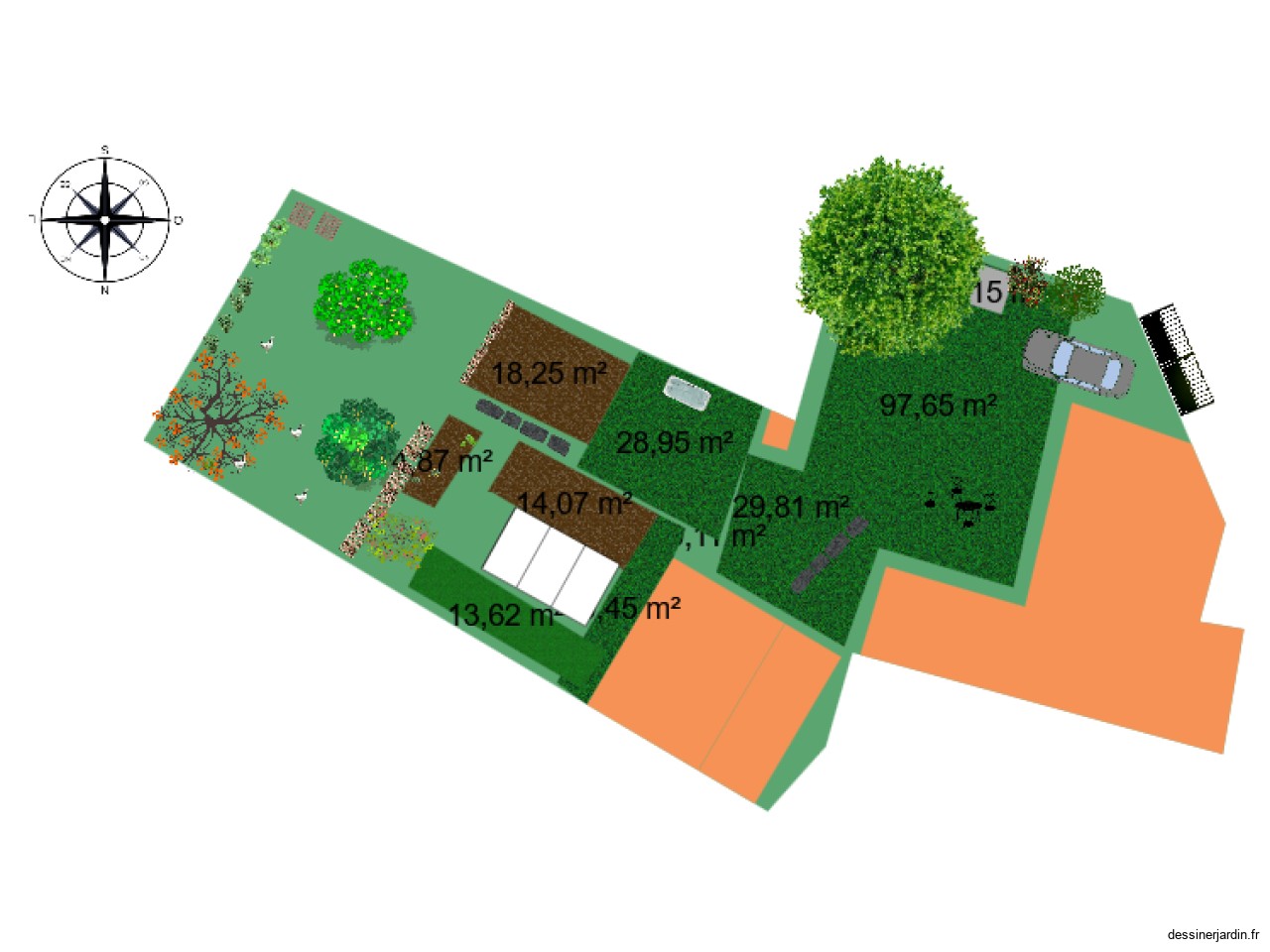 PLAN POTAGER ET VERGER 