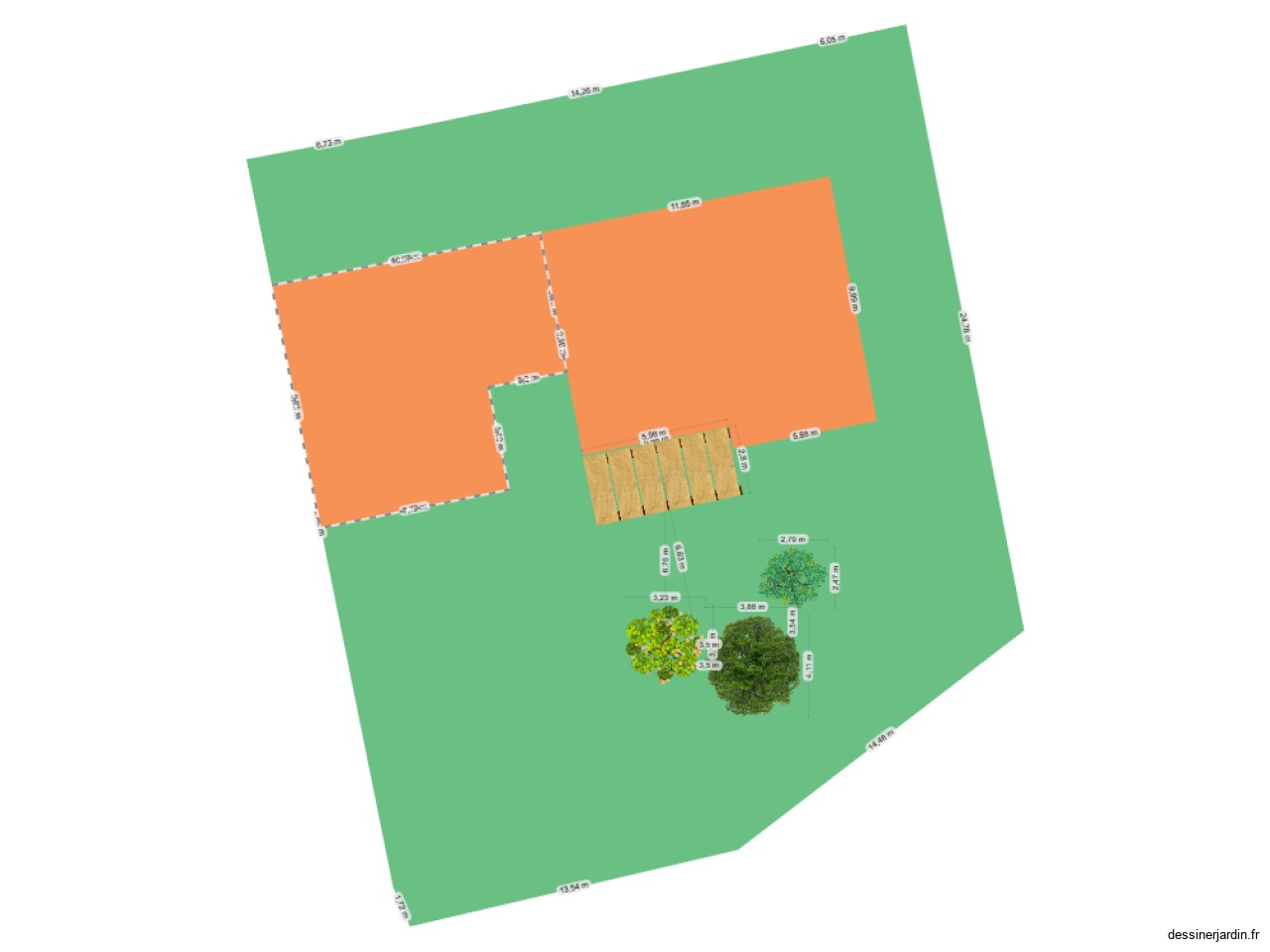 Plan terrain Philisa