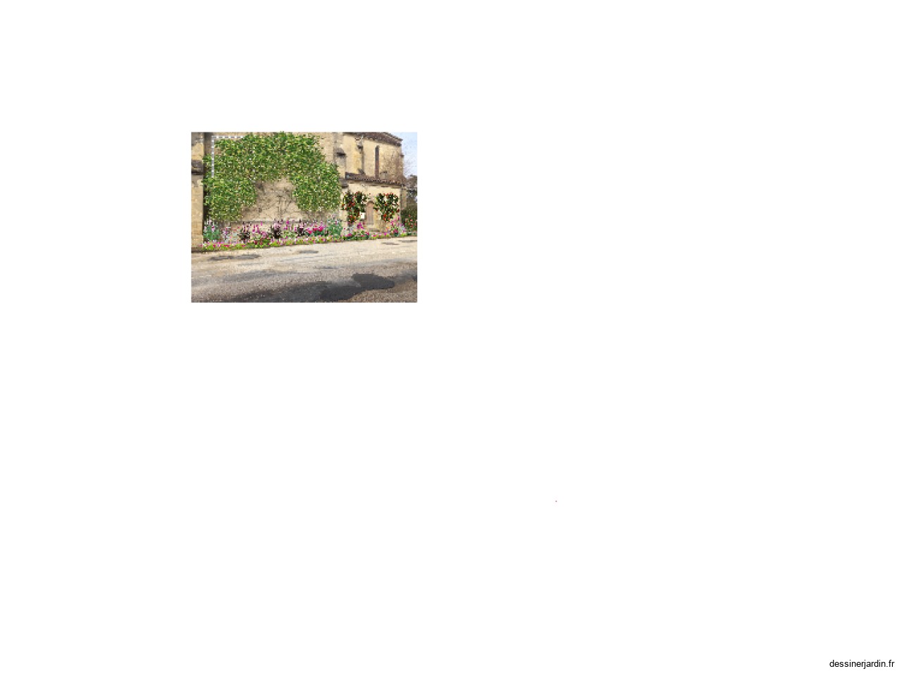 Zone rose, route de Marmande