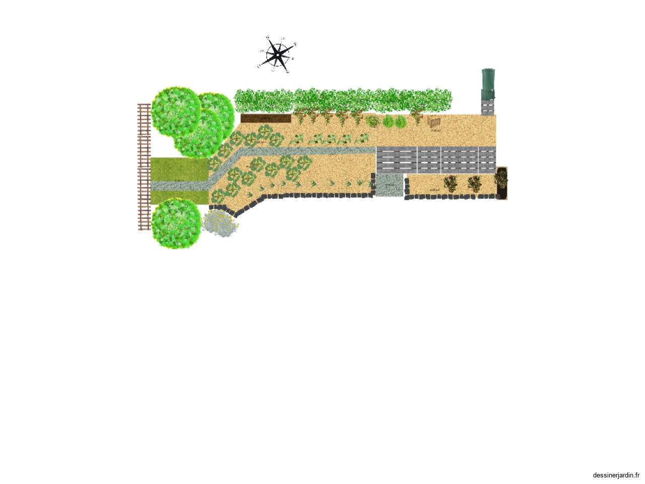 Potager détail 