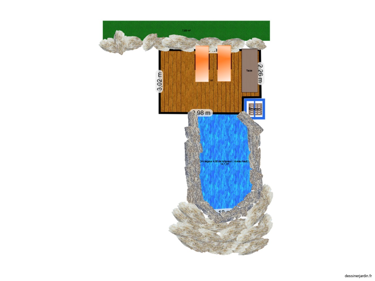 plan d'eau test